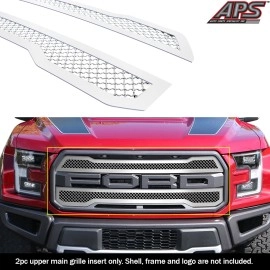 APS GR06GEA54S - Polished Stainless Steel Main Upper 2.5mm Wire Mesh Grille