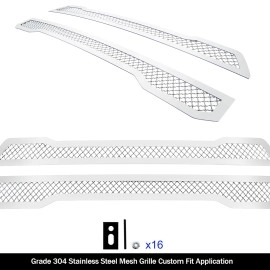 APS GR06GEA54S - Polished Stainless Steel Main Upper 2.5mm Wire Mesh Grille