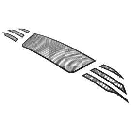 APS GR06GEB74H - Black Stainless Steel Lower Bumper 1.8mm Wire Mesh Grille