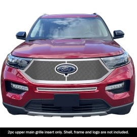 APS GR06GEB84T - Polished Stainless Steel Main Upper 1.8mm Wire Mesh Grille