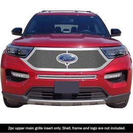 APS GR06GEB85T - Polished Stainless Steel Main Upper 1.8mm Wire Mesh Grille