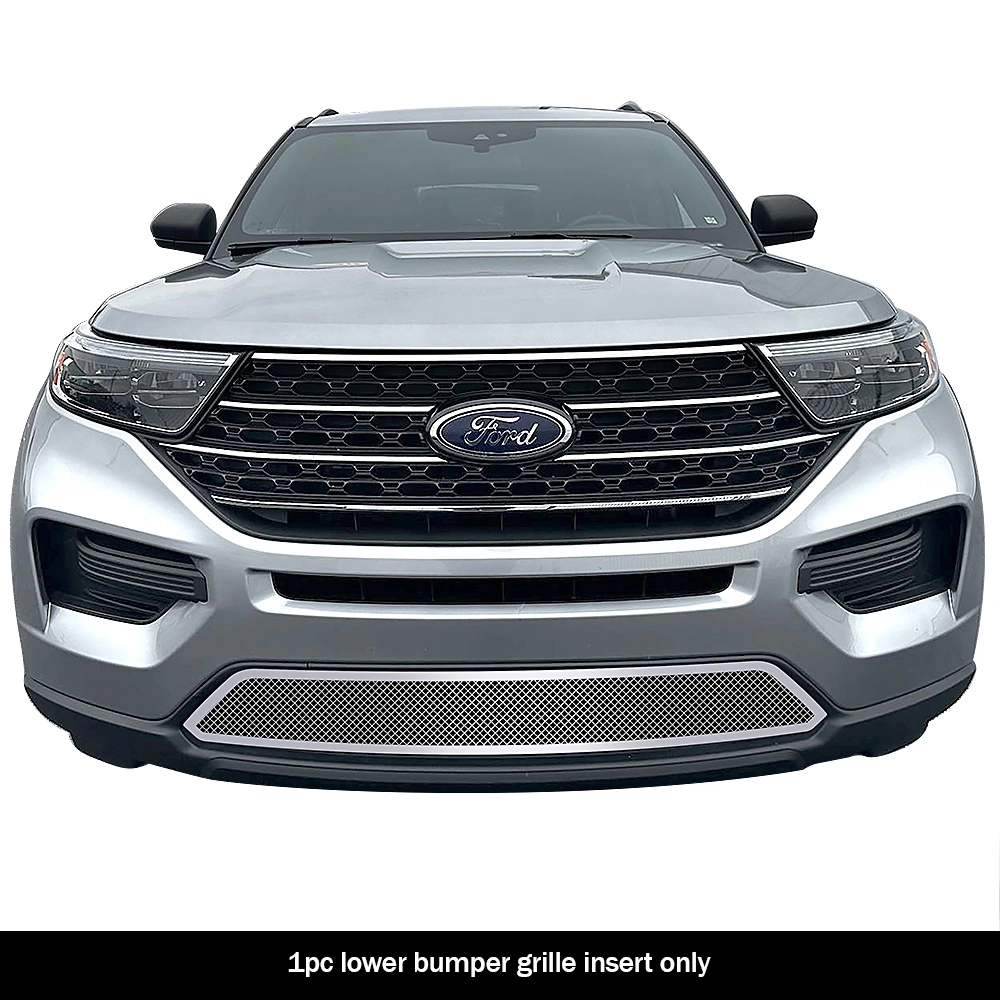 APS GR06GEB86T - Polished Stainless Steel Lower Bumper 1.8mm Wire Mesh Grille