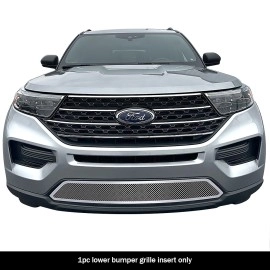APS GR06GEB86T - Polished Stainless Steel Lower Bumper 1.8mm Wire Mesh Grille
