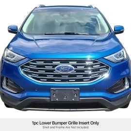 APS GR06GEB96H - Black Stainless Steel Lower Bumper 1.8mm Wire Mesh Grille