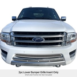 APS GR06GEB98T - Polished Stainless Steel Lower Bumper 1.8mm Wire Mesh Grille