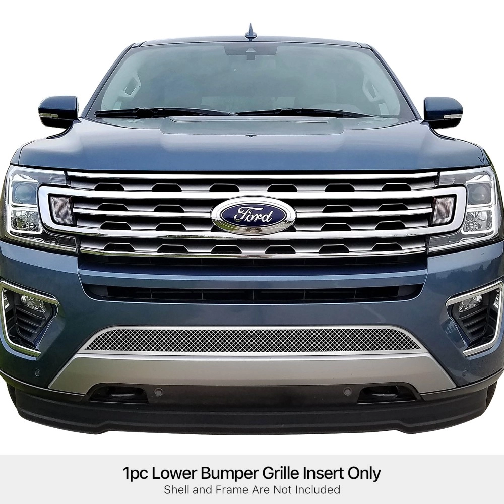 APS GR06GEB99T - Polished Stainless Steel Lower Bumper 1.8mm Wire Mesh Grille