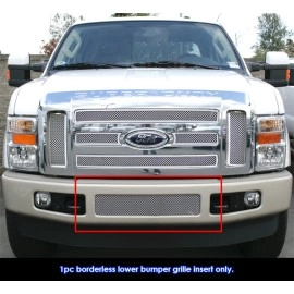 APS GR06GEC28Z - Polished Stainless Steel Lower Bumper 1.8mm Wire Mesh Grille