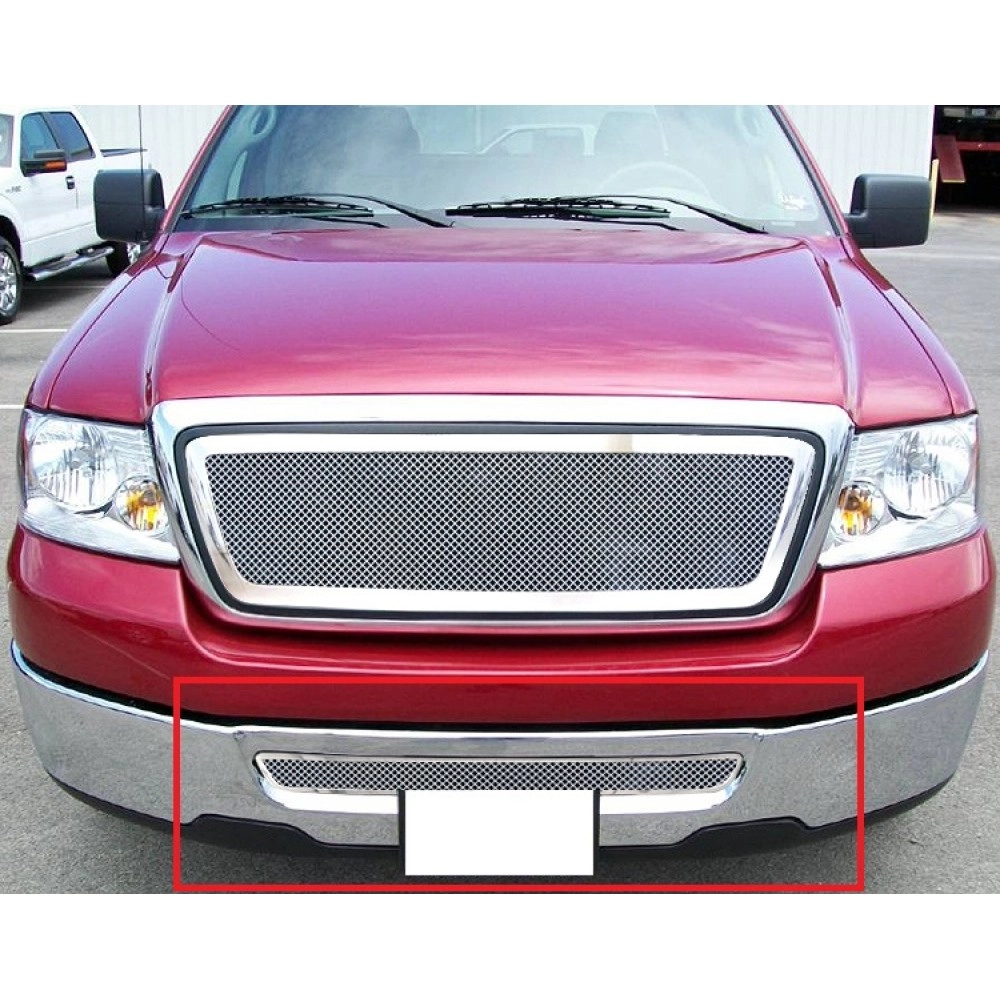 APS GR06GEC51T - Polished Stainless Steel Lower Bumper 1.8mm Wire Mesh Grille