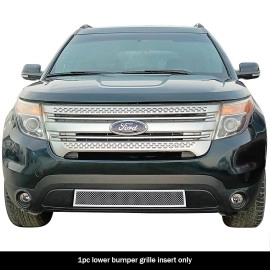 APS GR06GEE59T - Polished Stainless Steel Lower Bumper 1.8mm Wire Mesh Grille