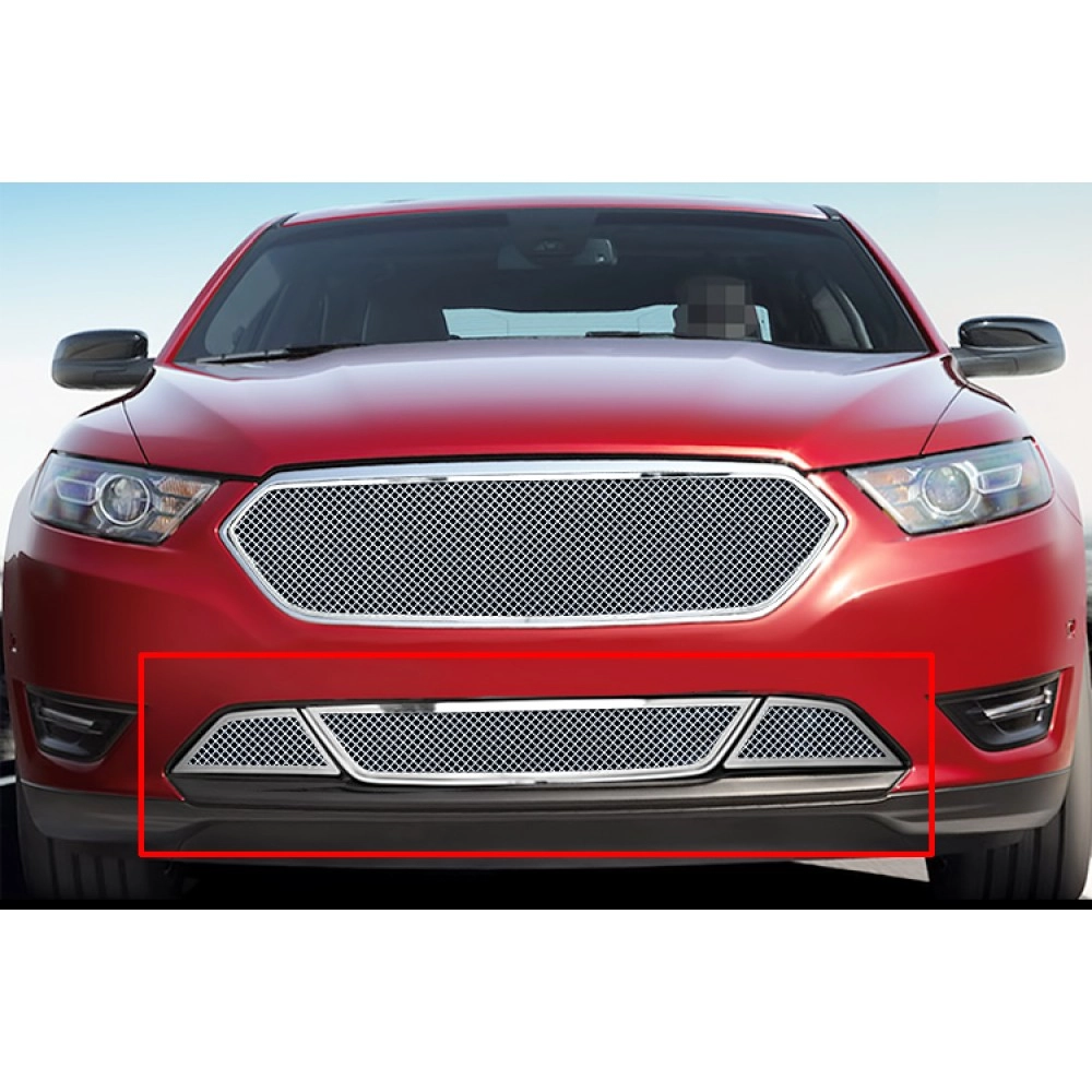 APS GR06GEI38T - Polished Stainless Steel Lower Bumper 1.8mm Wire Mesh Grille
