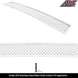APS GR06GEJ66S - Polished Stainless Steel Lower Bumper 2.5mm Wire Mesh Grille