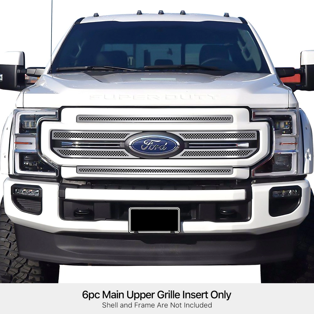 APS GR06GEJ80T - Polished Stainless Steel Main Upper 1.8mm Wire Mesh Grille