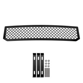 APS GR06GFB34K - Black Stainless Steel Lower Bumper 2.5mm Wire Mesh Grille