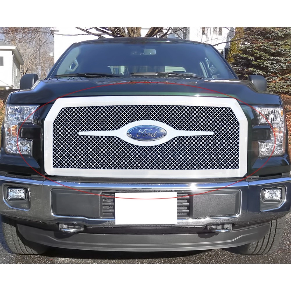 APS GR06GFC10S - Polished Stainless Steel Main Upper 2.5mm Wire Mesh Grille