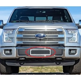 APS GR06GFC13S - Polished Stainless Steel Lower Bumper 2.5mm Wire Mesh Grille