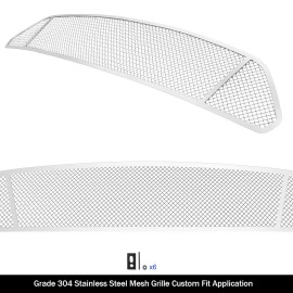 APS GR06GFD02T - Polished Stainless Steel Main Upper 1.8mm Wire Mesh Grille