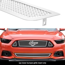 APS GR06GFD05T - Polished Stainless Steel Lower Bumper 1.8mm Wire Mesh Grille