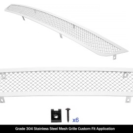 APS GR06GFD05T - Polished Stainless Steel Lower Bumper 1.8mm Wire Mesh Grille