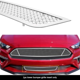 APS GR06GFD07T - Polished Stainless Steel Lower Bumper 1.8mm Wire Mesh Grille