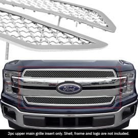 APS GR06GFD42S - Polished Stainless Steel Main Upper 2.5mm Wire Mesh Grille