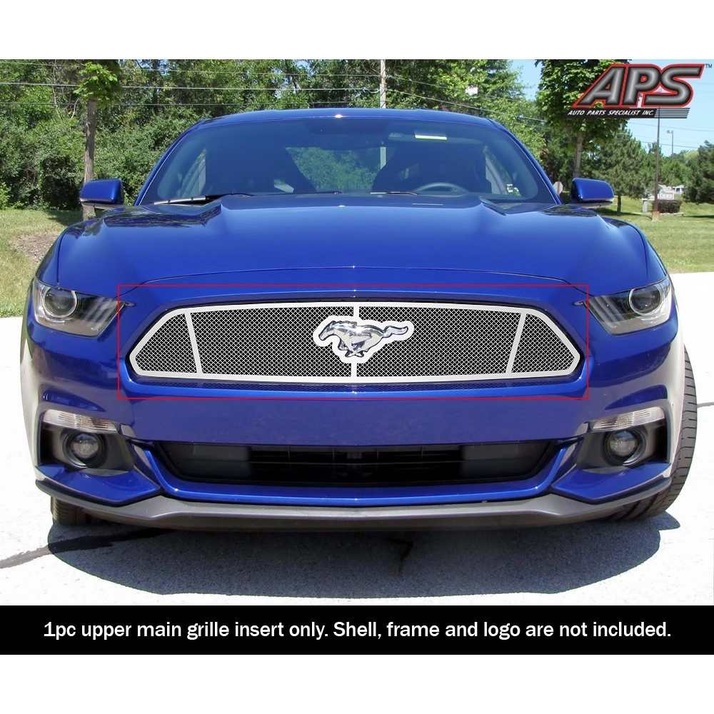 APS GR06GFD45T - Polished Stainless Steel Main Upper 1.8mm Wire Mesh Grille