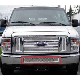 APS GR06GFF59T - Polished Stainless Steel Lower Bumper 1.8mm Wire Mesh Grille