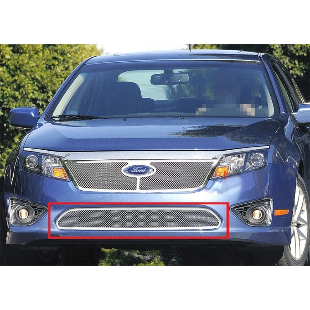 APS GR06GFG87T - Polished Stainless Steel Lower Bumper 1.8mm Wire Mesh Grille