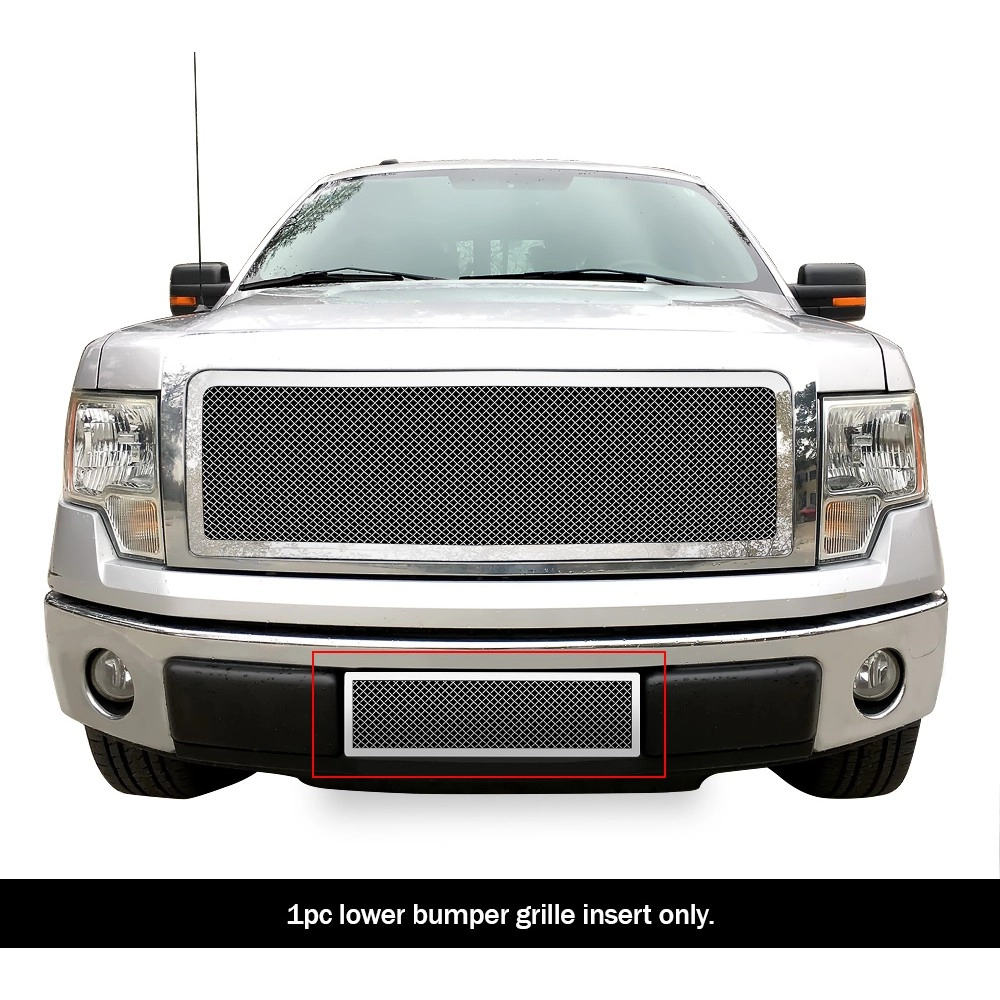 APS GR06GFG89T - Polished Stainless Steel Lower Bumper 1.8mm Wire Mesh Grille
