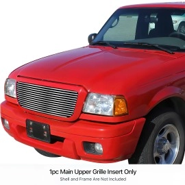 APS GR06HEB37S - Polished Stainless Steel Main Upper Horizontal Billet Grille