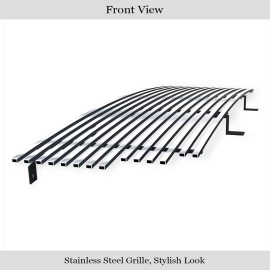 APS GR06HEC24S - Polished Stainless Steel Main Upper Horizontal Billet Grille