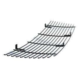 APS GR06HEC42S - Polished Stainless Steel Main Upper Horizontal Billet Grille