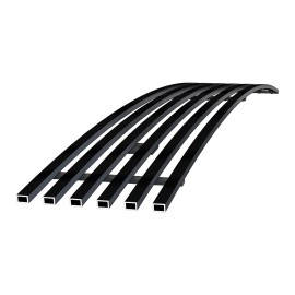 APS GR06HEC43J - Black Stainless Steel Lower Bumper Horizontal Billet Grille