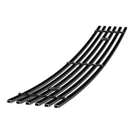 APS GR06HEC43J - Black Stainless Steel Lower Bumper Horizontal Billet Grille