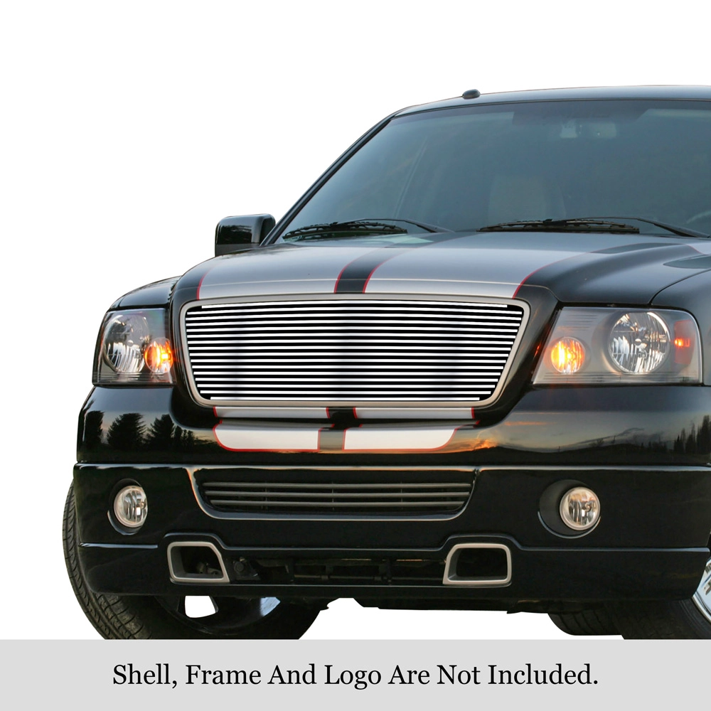 APS GR06HEC50S - Polished Stainless Steel Main Upper Horizontal Billet Grille