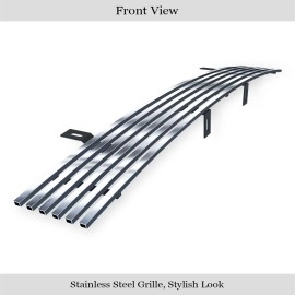 APS GR06HEC85S - Polished Stainless Steel Lower Bumper Horizontal Billet Grille