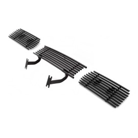 APS GR06HEC88J - Black Stainless Steel Lower Bumper Horizontal Billet Grille