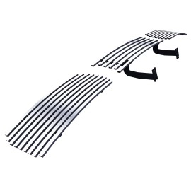 APS GR06HEC88S - Polished Stainless Steel Lower Bumper Horizontal Billet Grille