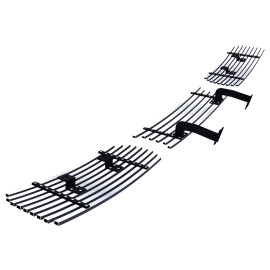 APS GR06HEC88S - Polished Stainless Steel Lower Bumper Horizontal Billet Grille