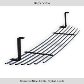 APS GR06HED35S - Polished Stainless Steel Lower Bumper Horizontal Billet Grille