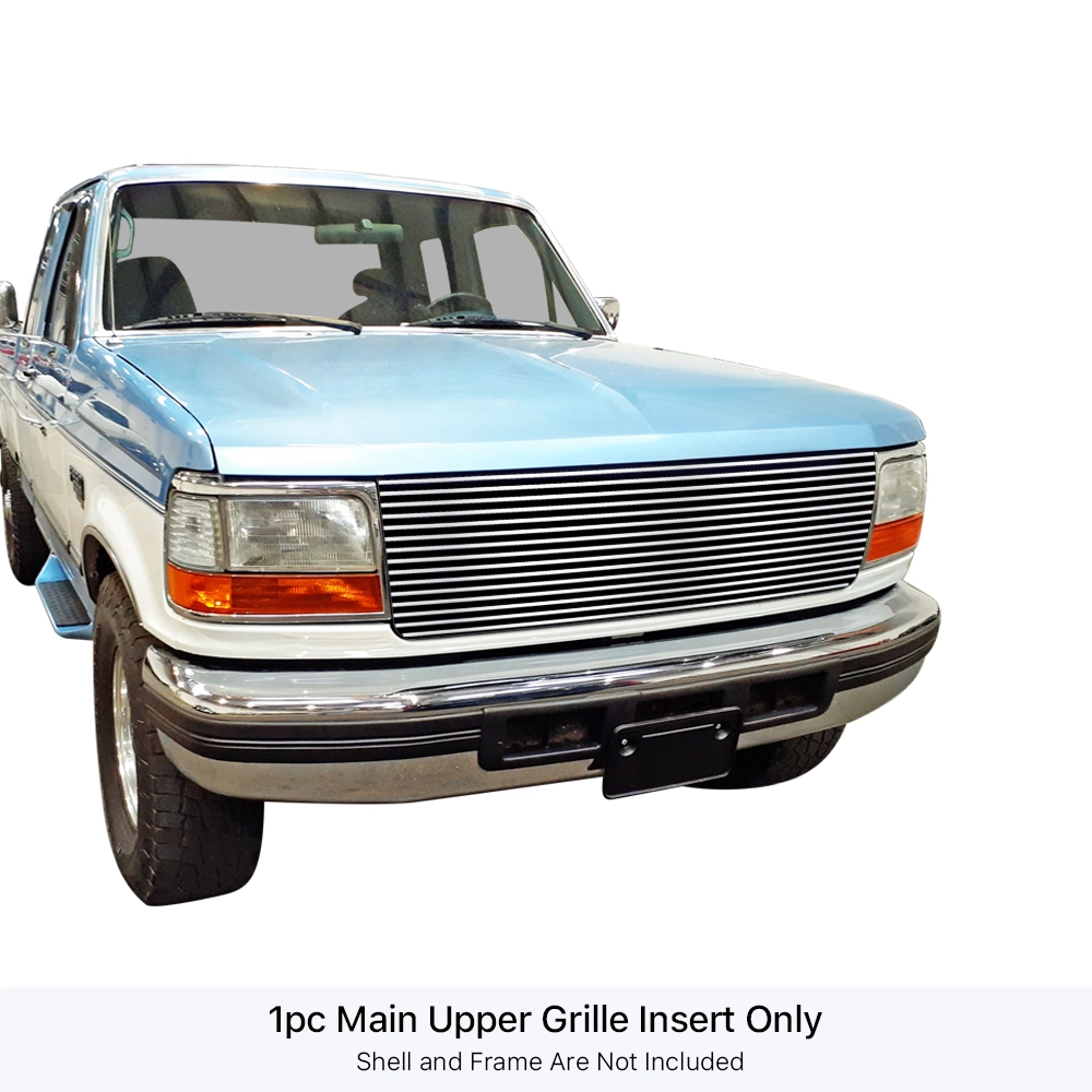 APS GR06HEJ07S - Polished Stainless Steel Main Upper Horizontal Billet Grille