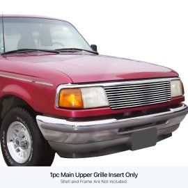 APS GR06HEJ13S - Polished Stainless Steel Main Upper Horizontal Billet Grille