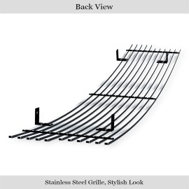 APS GR06HEJ29S - Polished Stainless Steel Main Upper Horizontal Billet Grille