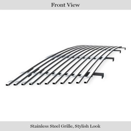 APS GR06HEJ47S - Polished Stainless Steel Main Upper Horizontal Billet Grille