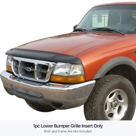 APS GR06HEJ48S - Polished Stainless Steel Lower Bumper Horizontal Billet Grille