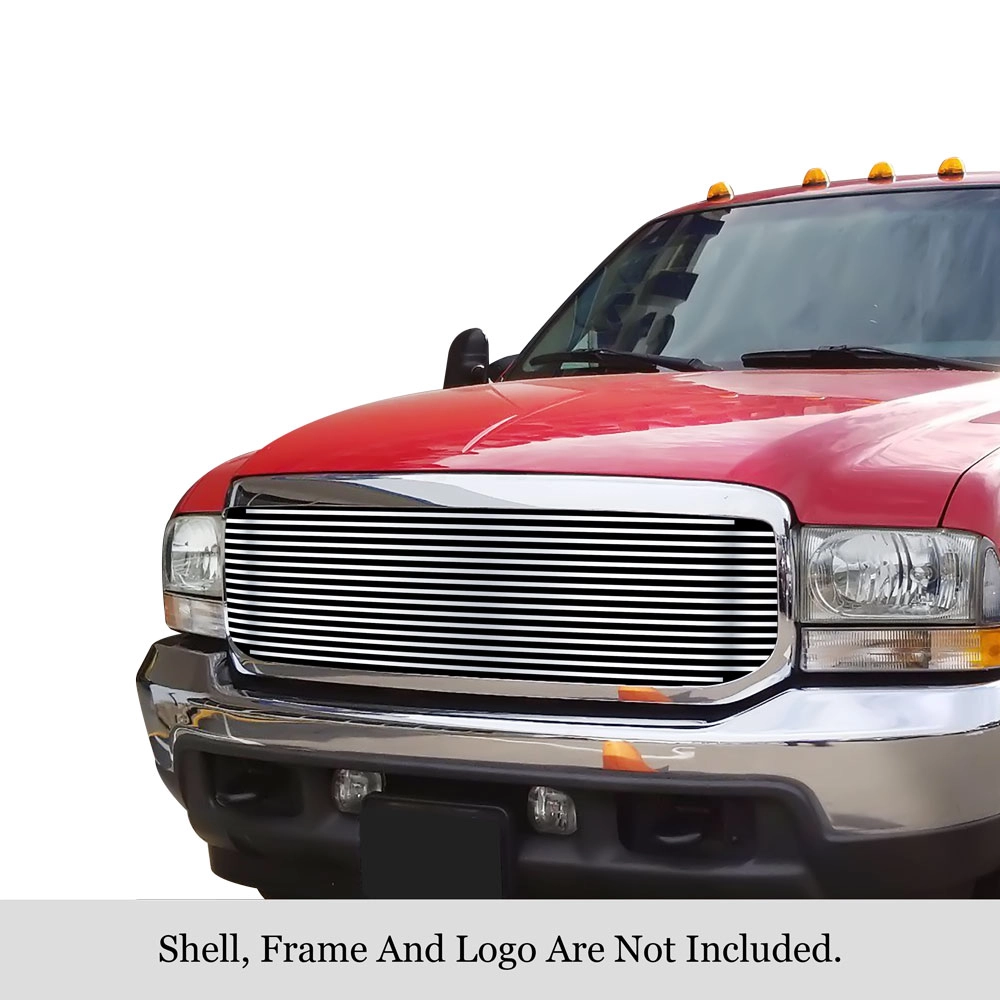 APS GR06HEJ99S - Polished Stainless Steel Main Upper Horizontal Billet Grille