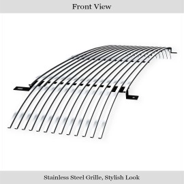 APS GR06HEJ99S - Polished Stainless Steel Main Upper Horizontal Billet Grille