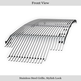 APS GR06HFC63S - Polished Stainless Steel Main Upper Horizontal Billet Grille
