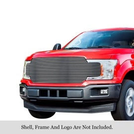 APS GR06HFD00S - Polished Stainless Steel Main Upper Horizontal Billet Grille