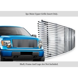 APS GR06HFD14S - Polished Stainless Steel Main Upper Horizontal Billet Grille