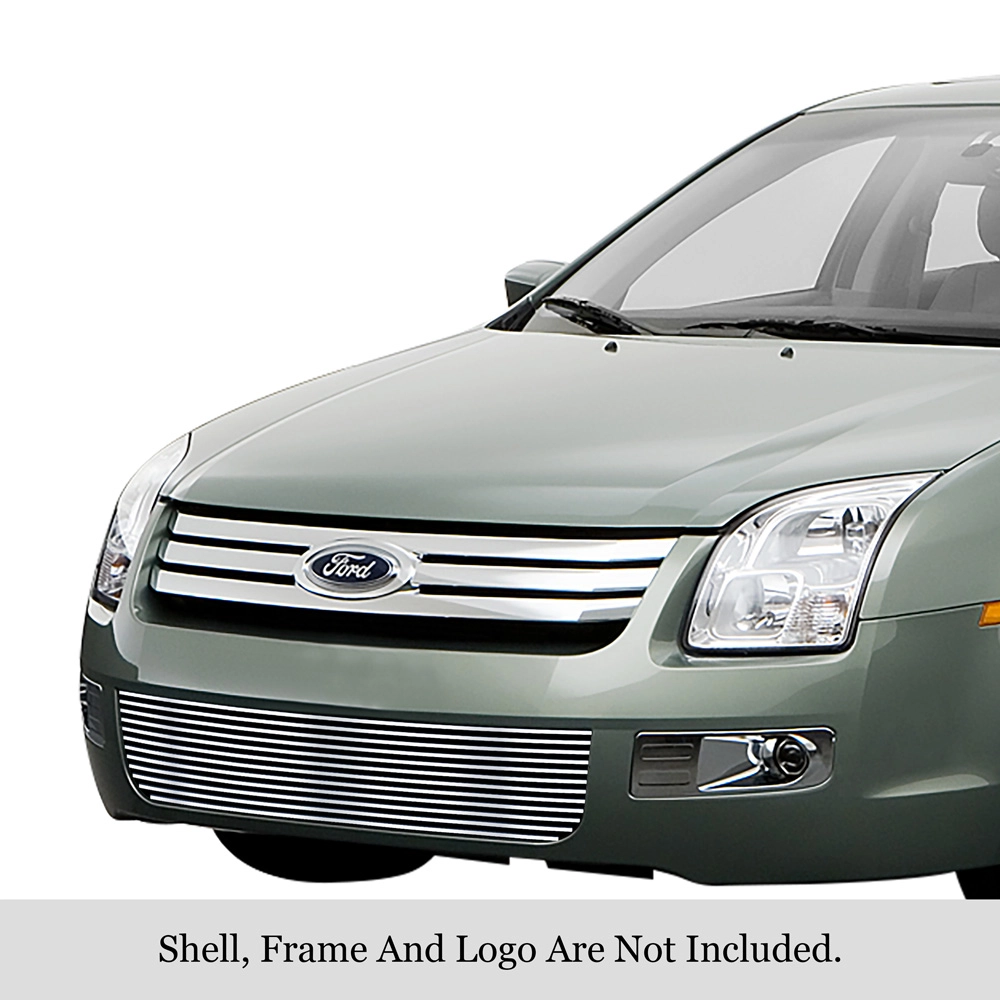 APS GR06HFD94S - Polished Stainless Steel Lower Bumper Horizontal Billet Grille